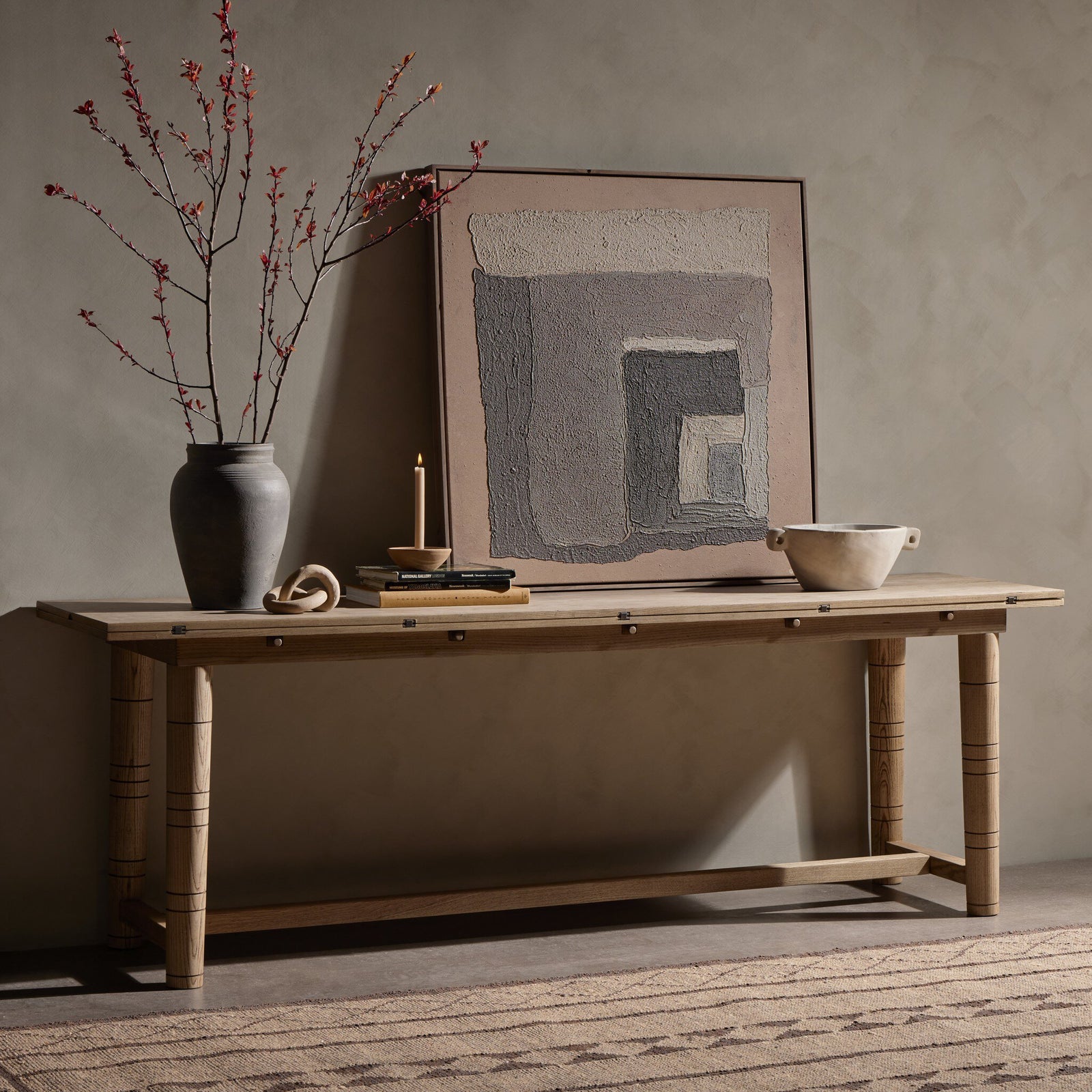 Four Hands - Flip Top Console Table - 236048-001 | American Home Furniture