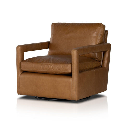 Four Hands - Olson Swivel Chair - 236092-004 | American Home Furniture