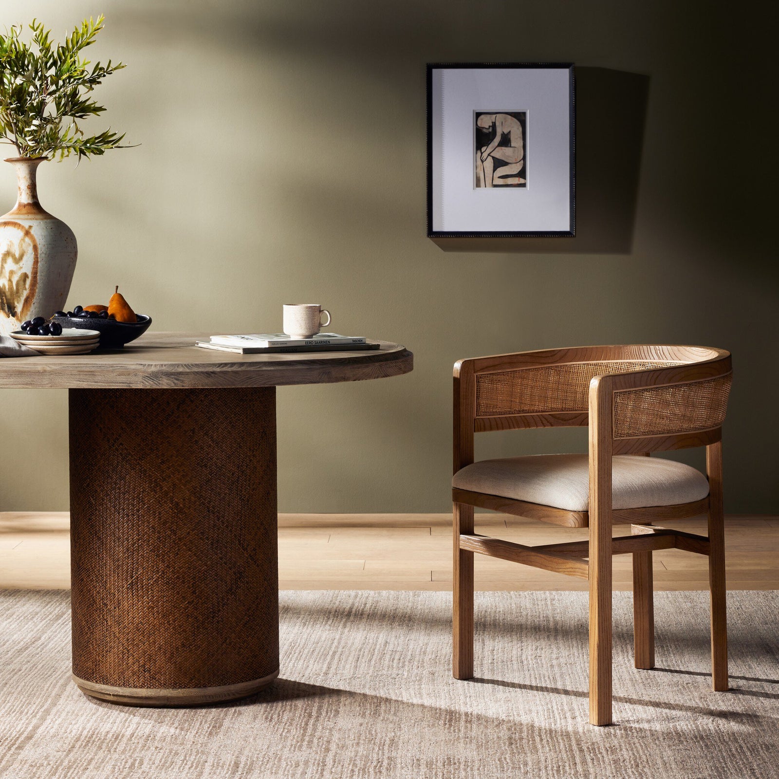 Four Hands - Cordoba Dining Armchair - 236108-001 | American Home Furniture