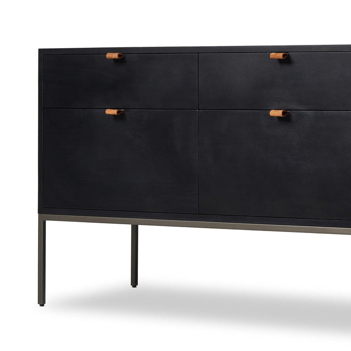 Trey Modular Wide Filing Cabinet - AmericanHomeFurniture