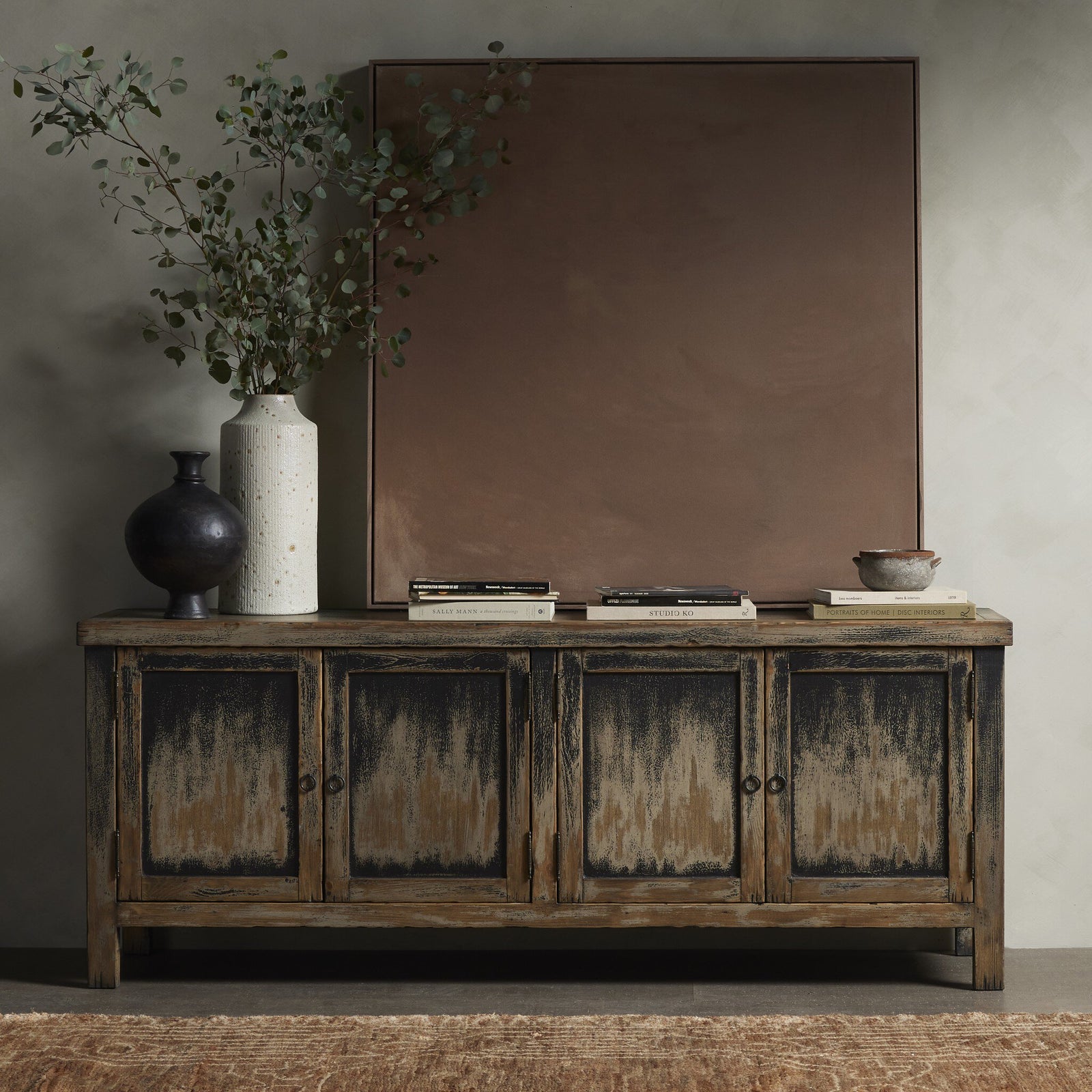 Four Hands - Hitchens Media Console - 236331-001 | American Home Furniture