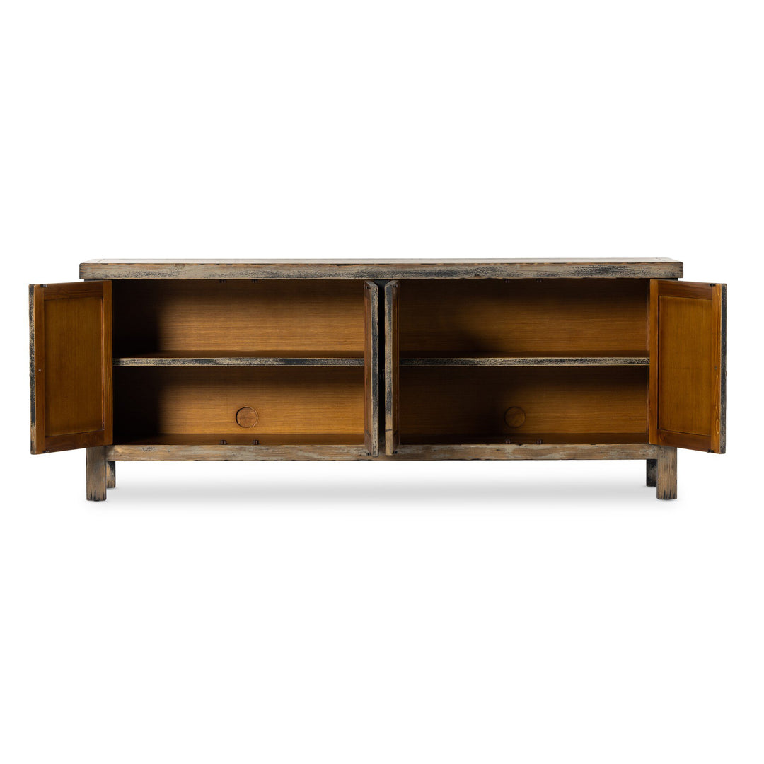 Four Hands - Hitchens Media Console - 236331-001 | American Home Furniture