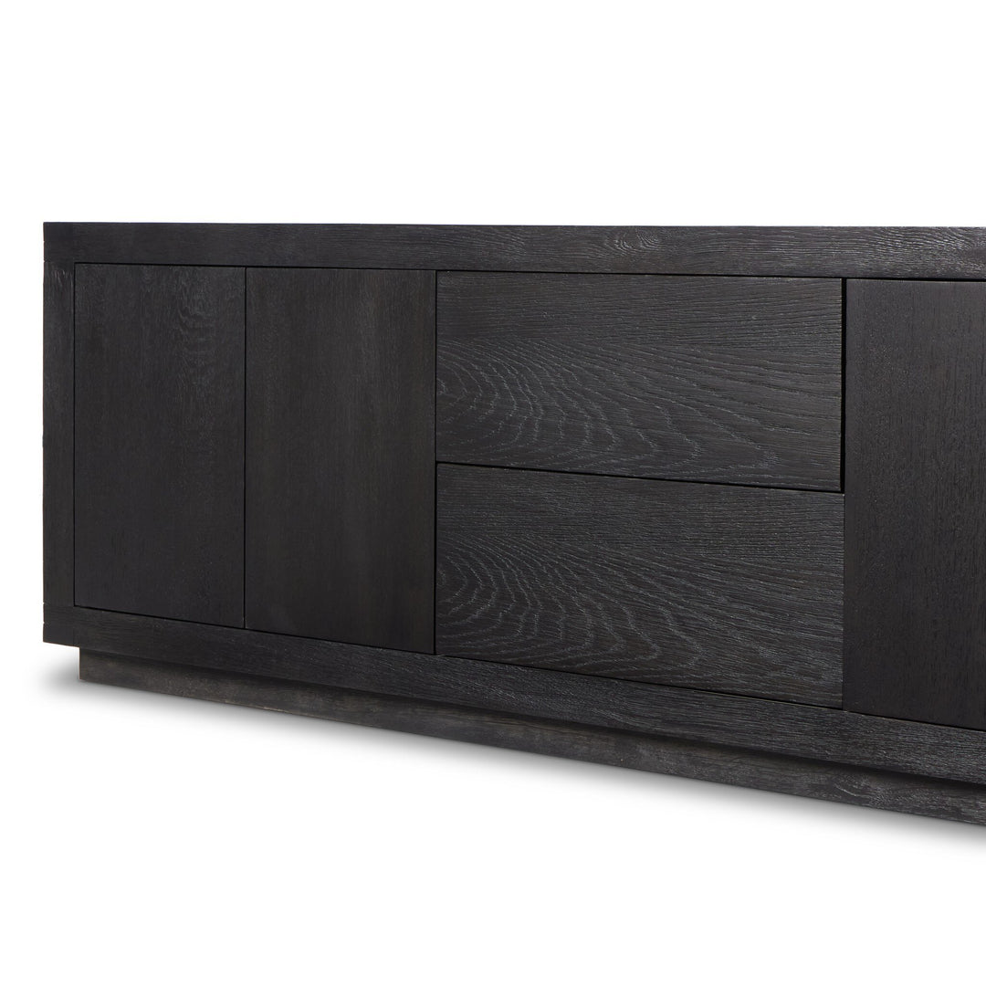 Worn Black Veneer