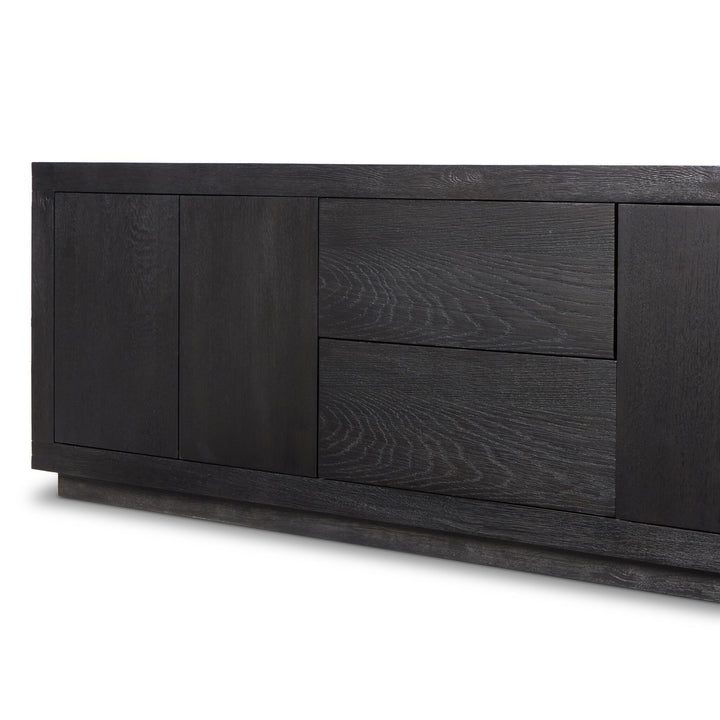 Worn Black Veneer