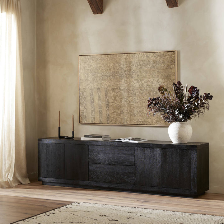 Worn Black Veneer