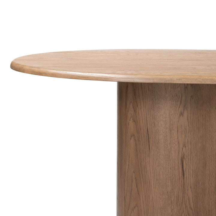 Olexey Oval Dining Table - AmericanHomeFurniture