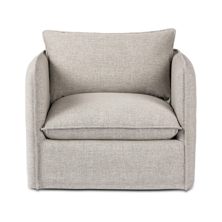 Four Hands - Andre Outdoor Swivel Chair - 236556-009 | American Home Furniture