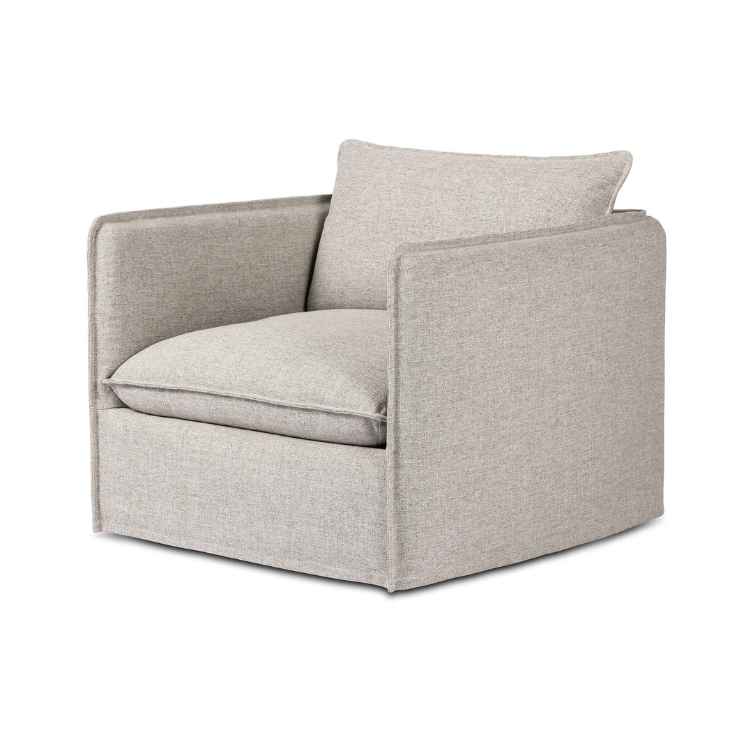 Four Hands - Andre Outdoor Swivel Chair - 236556-009 | American Home Furniture