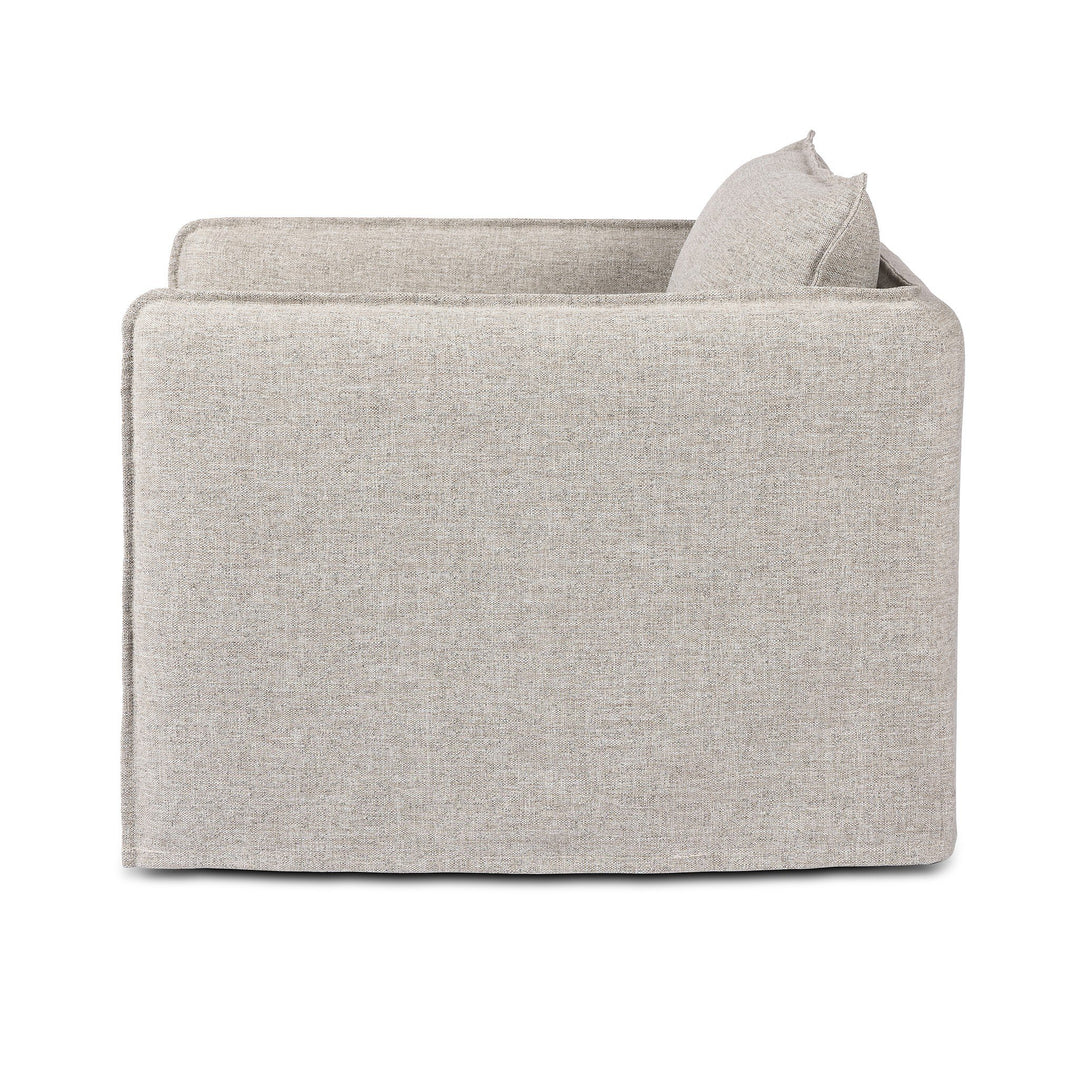 Four Hands - Andre Outdoor Swivel Chair - 236556-009 | American Home Furniture