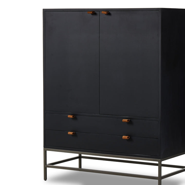 Four Hands - Trey Bar Cabinet - 236606-002 | American Home Furniture