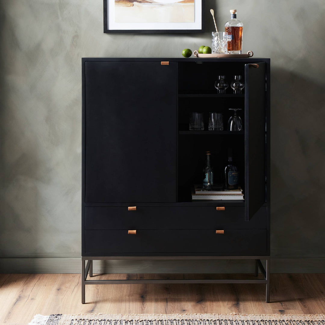 Four Hands - Trey Bar Cabinet - 236606-002 | American Home Furniture