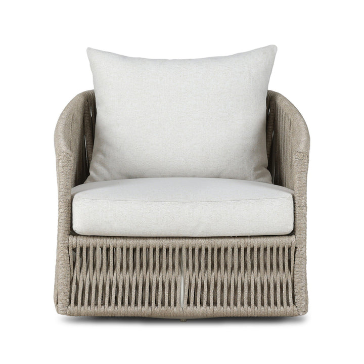 Four Hands - Porto Outdoor Swivel Chair - 236754-007 | American Home Furniture