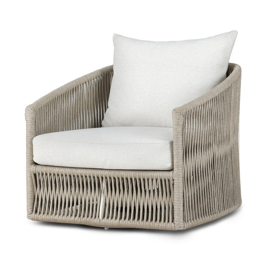 Four Hands - Porto Outdoor Swivel Chair - 236754-007 | American Home Furniture