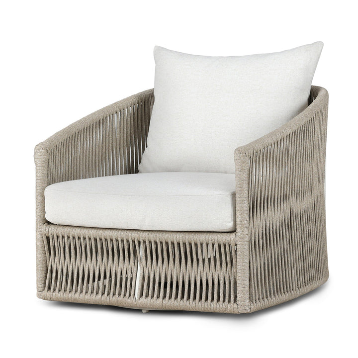 Four Hands - Porto Outdoor Swivel Chair - 236754-007 | American Home Furniture