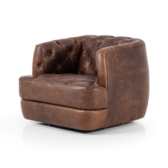 Four Hands - Paul Swivel Chair - 236761-002 | American Home Furniture