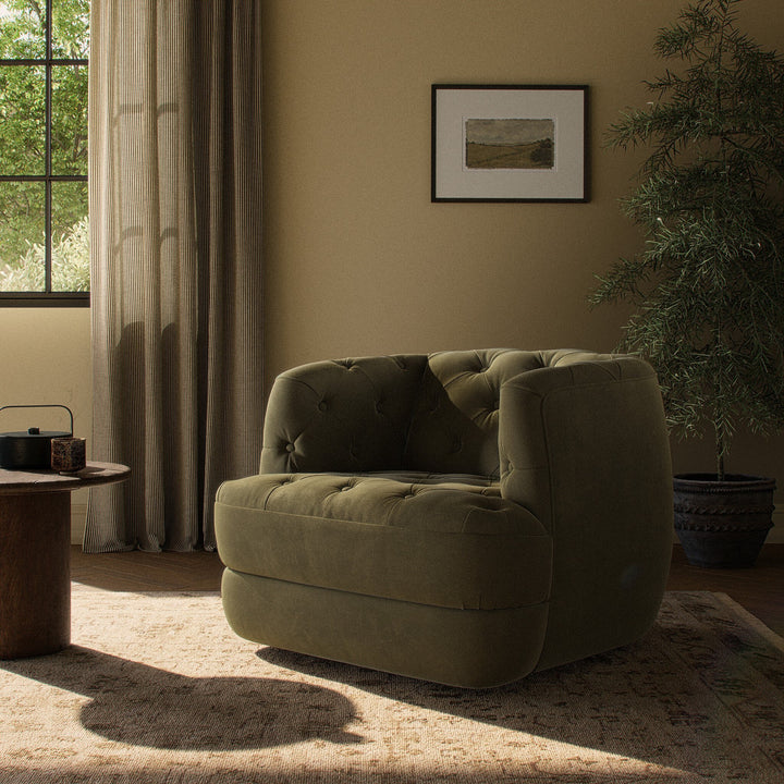 Four Hands - Paul Swivel Chair - 236761-007 | American Home Furniture