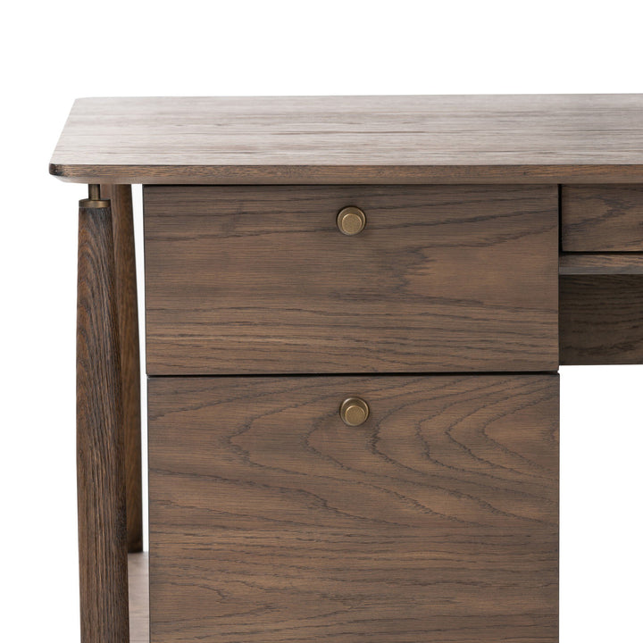 Four Hands - Markia Executive Desk - 236894-001 | American Home Furniture