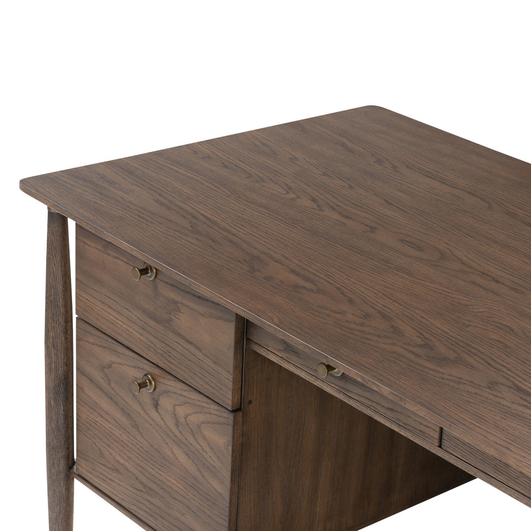Four Hands - Markia Executive Desk - 236894-001 | American Home Furniture