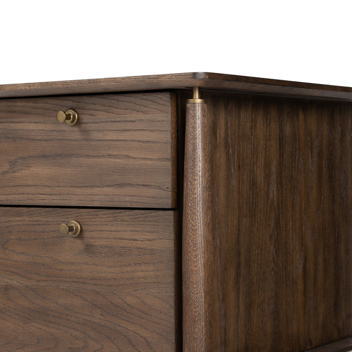 Four Hands - Markia Executive Desk - 236894-001 | American Home Furniture