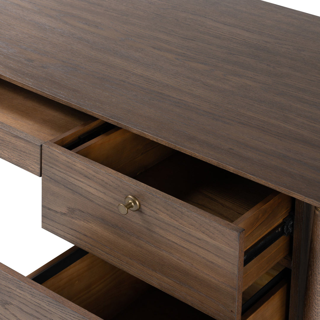 Four Hands - Markia Executive Desk - 236894-001 | American Home Furniture