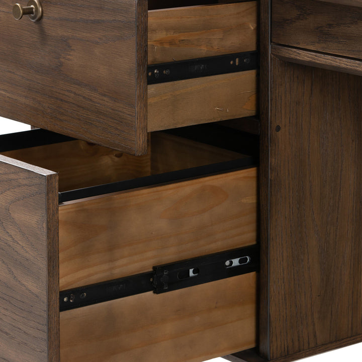 Four Hands - Markia Executive Desk - 236894-001 | American Home Furniture