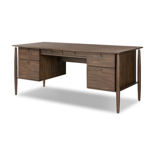 Four Hands - Markia Executive Desk - 236894-001 | American Home Furniture