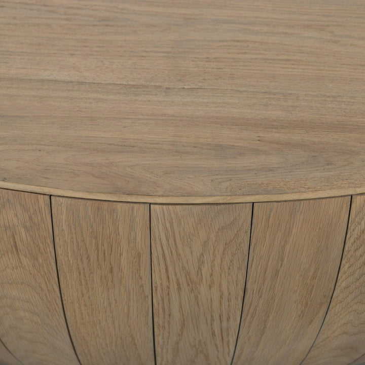 Ryan Oak Coffee Table - AmericanHomeFurniture