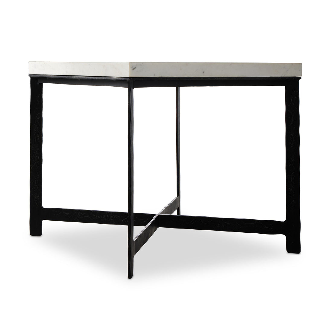 Four Hands - Hammered Iron End Table - 237452-001 | American Home Furniture