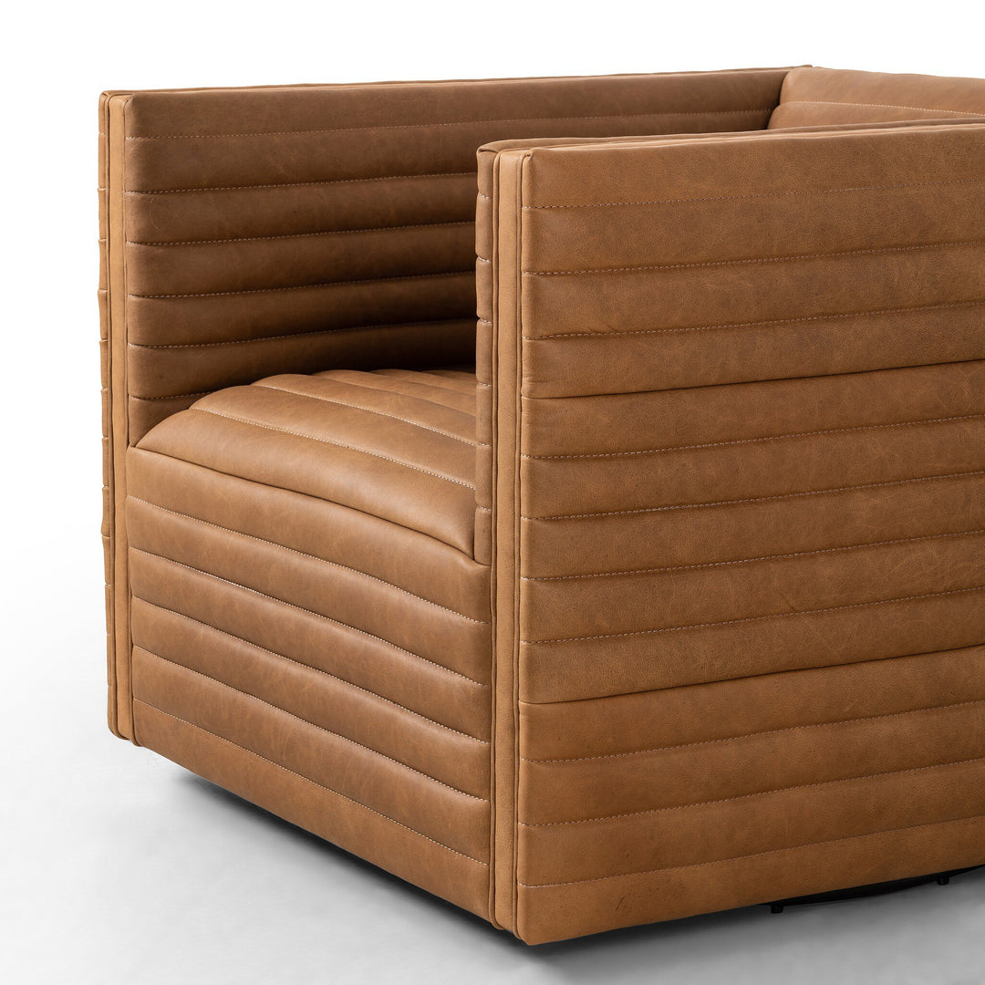 Four Hands - Padma Swivel Chair - 237461-002 | American Home Furniture