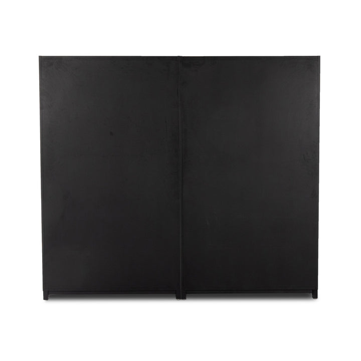 Four Hands - Millie Panel and Glass Door Double Cabinet - 237536-001 | American Home Furniture