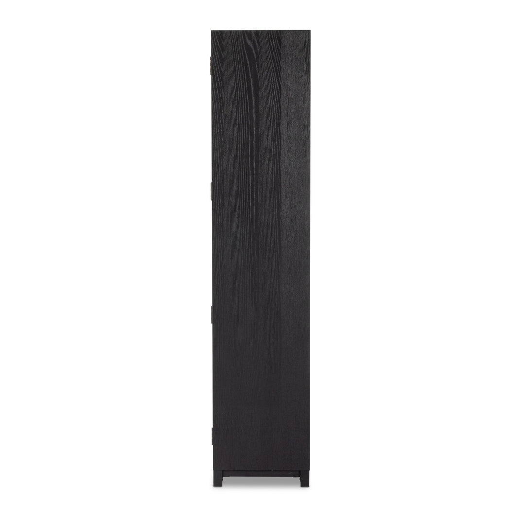 Four Hands - Millie Panel and Glass Door Double Cabinet - 237536-001 | American Home Furniture