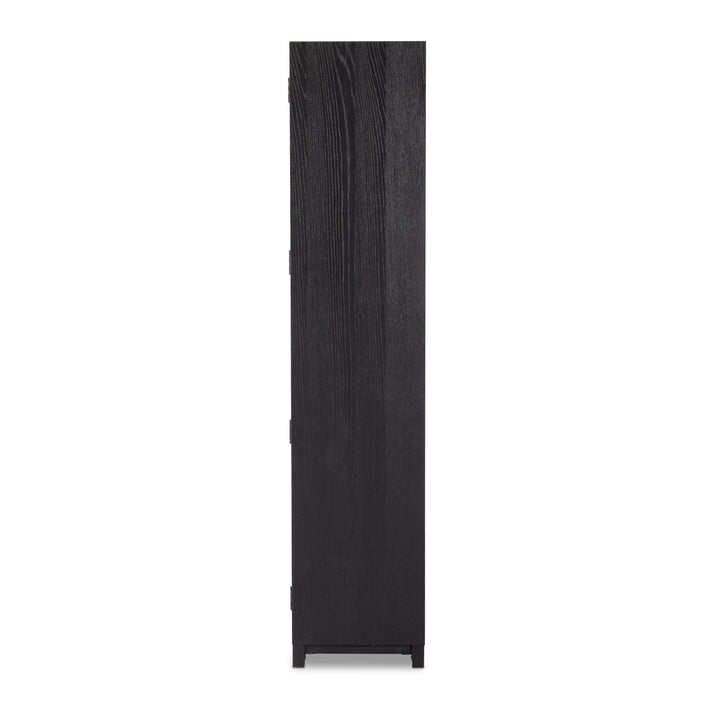 Four Hands - Millie Panel and Glass Door Double Cabinet - 237536-001 | American Home Furniture