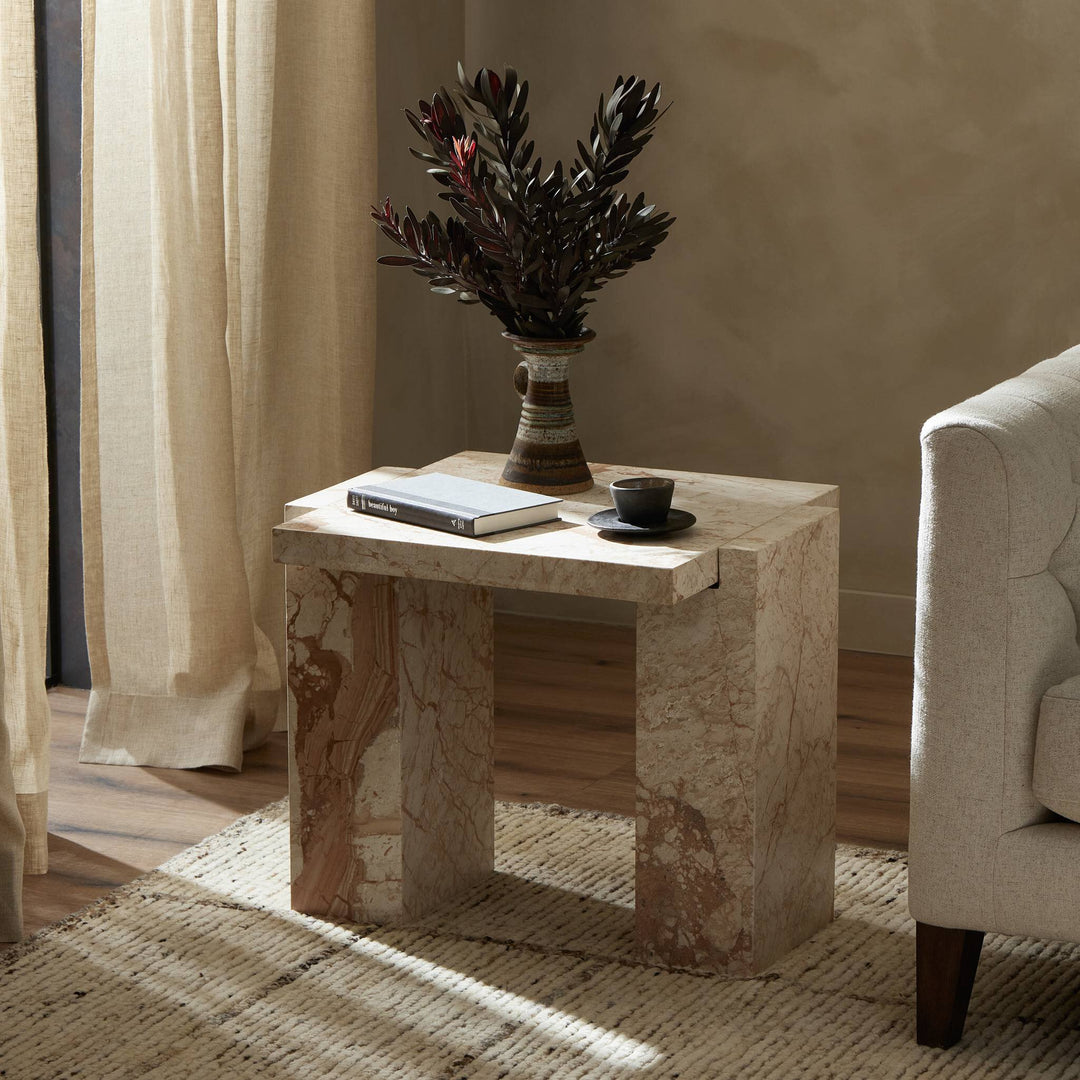 Four Hands - Romano End Table - 237779-001 | American Home Furniture