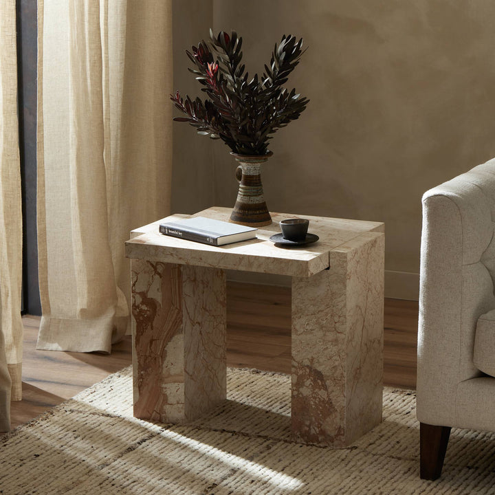 Four Hands - Romano End Table - 237779-001 | American Home Furniture