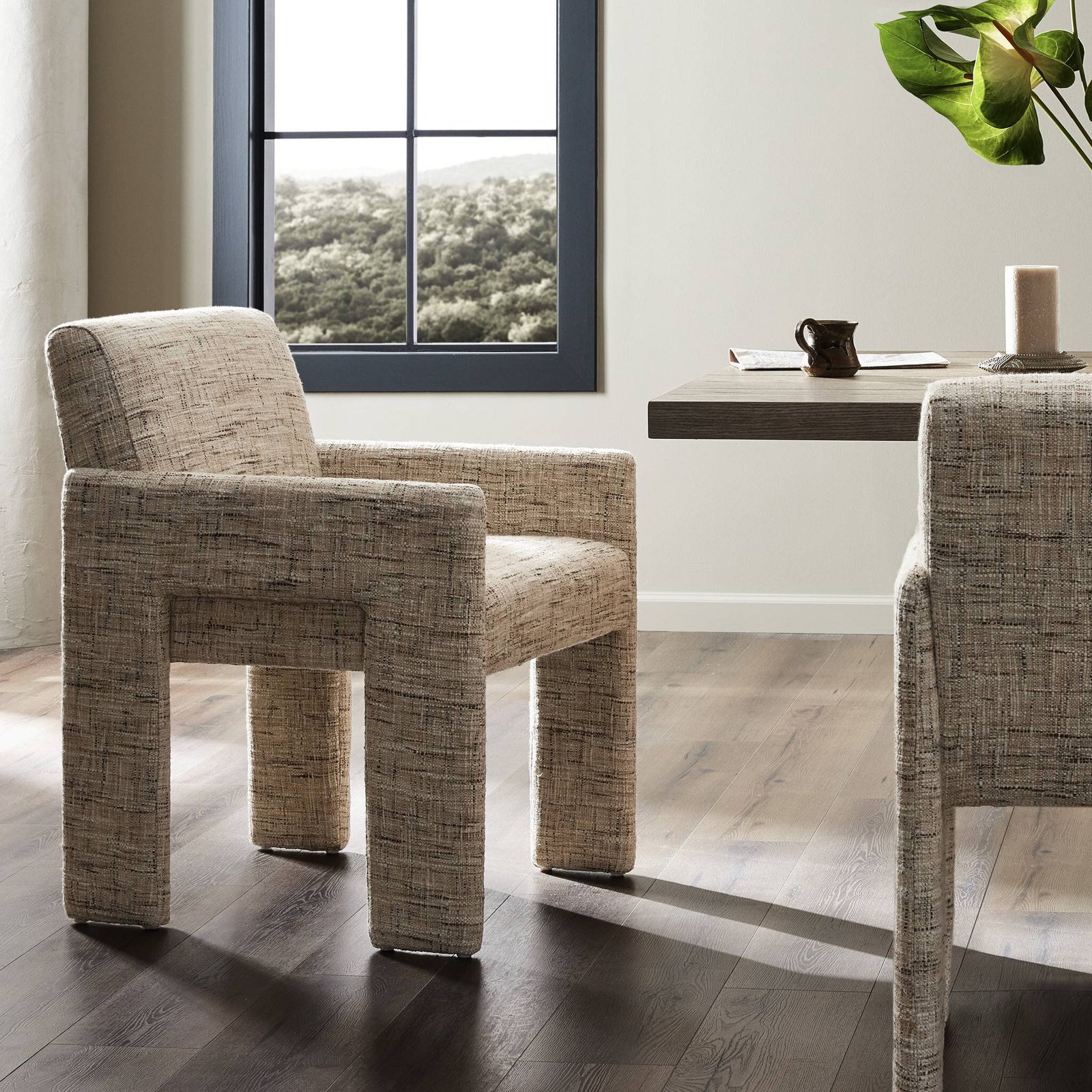 Four Hands - Amur Dining Armchair - 237802-001 | American Home Furniture