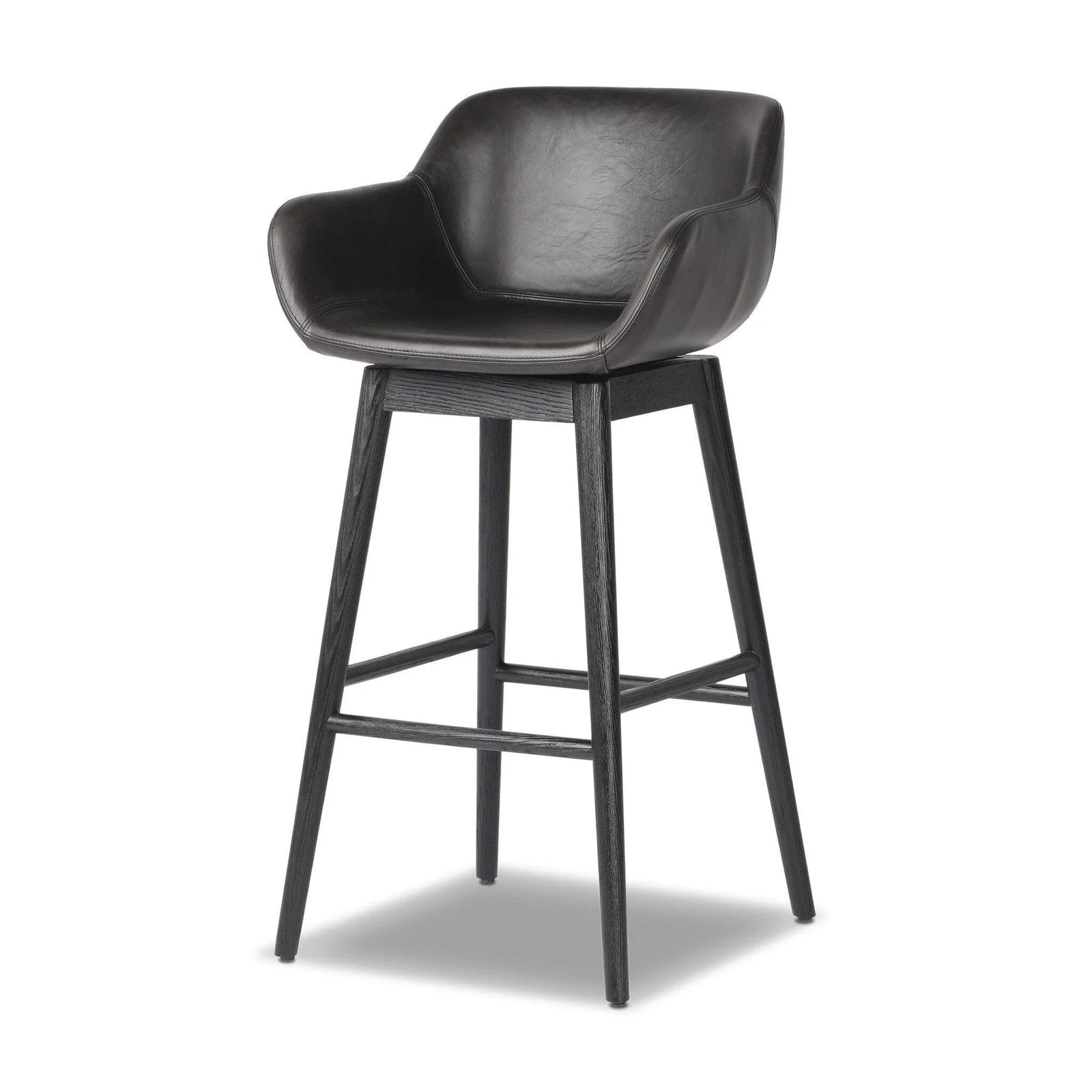 Four Hands - Hannah Swivel Bar Stool - 237909-009 | American Home Furniture