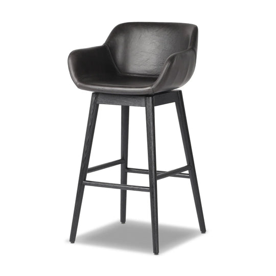 Four Hands - Hannah Swivel Bar Stool - 237909-009 | American Home Furniture