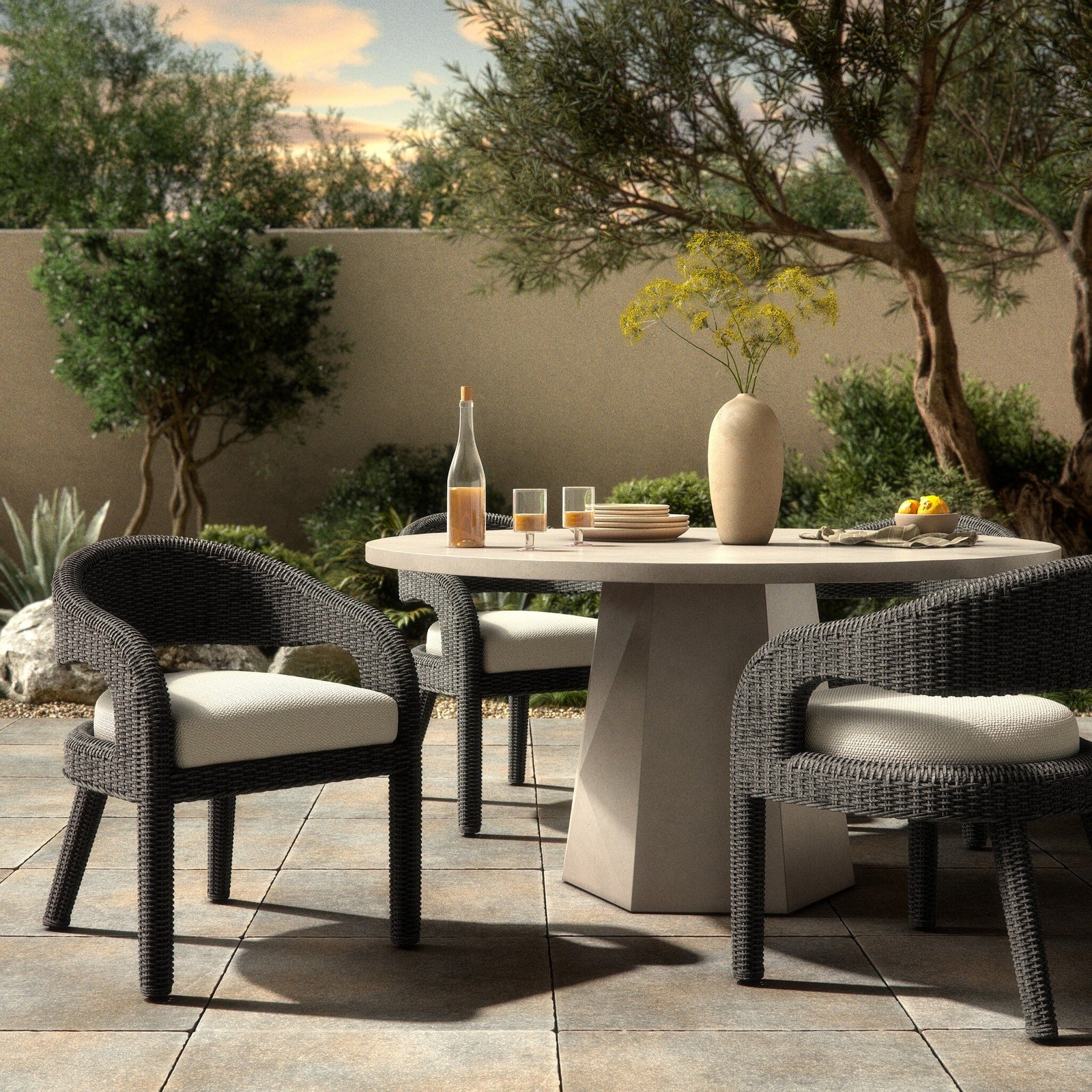 Four Hands - Hawkins Outdoor Dining Chair - 237998-006 | American Home Furniture