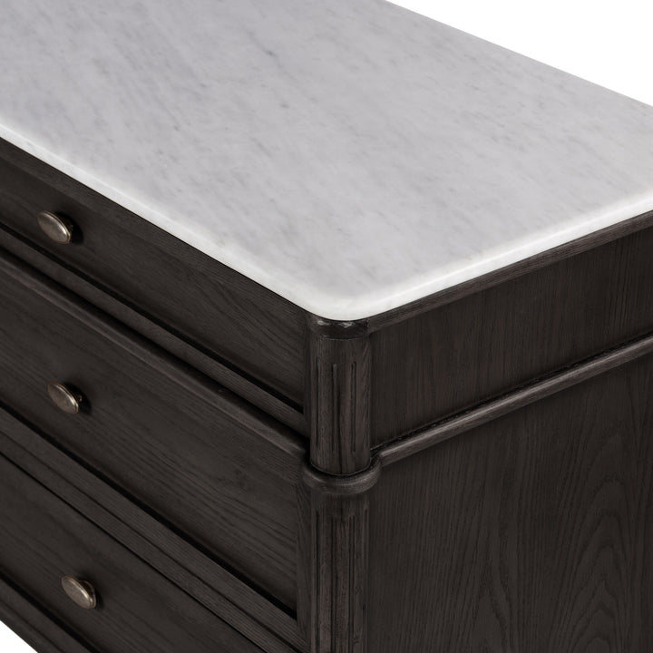 Four Hands - Toulouse Marble 6 Drawer Dresser - 238116-002 | American Home Furniture