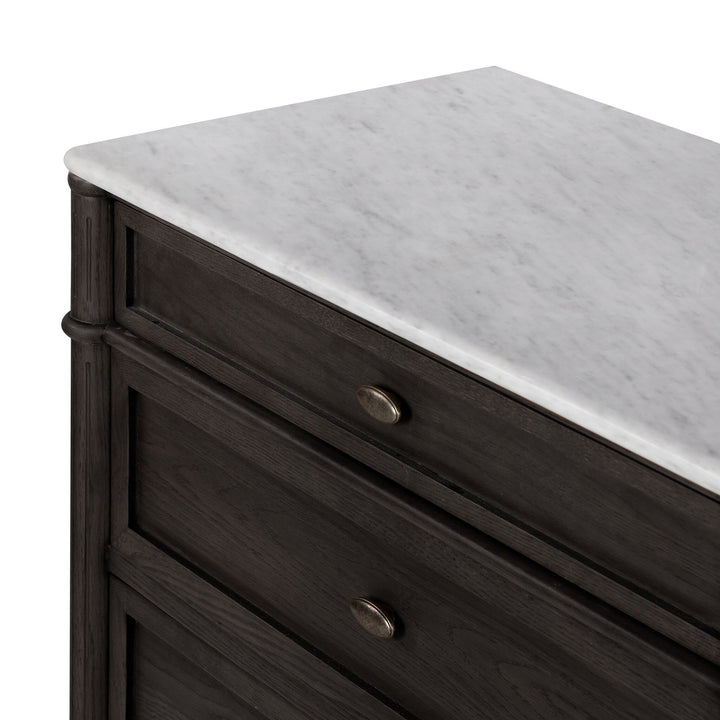 Four Hands - Toulouse Marble 6 Drawer Dresser - 238116-002 | American Home Furniture