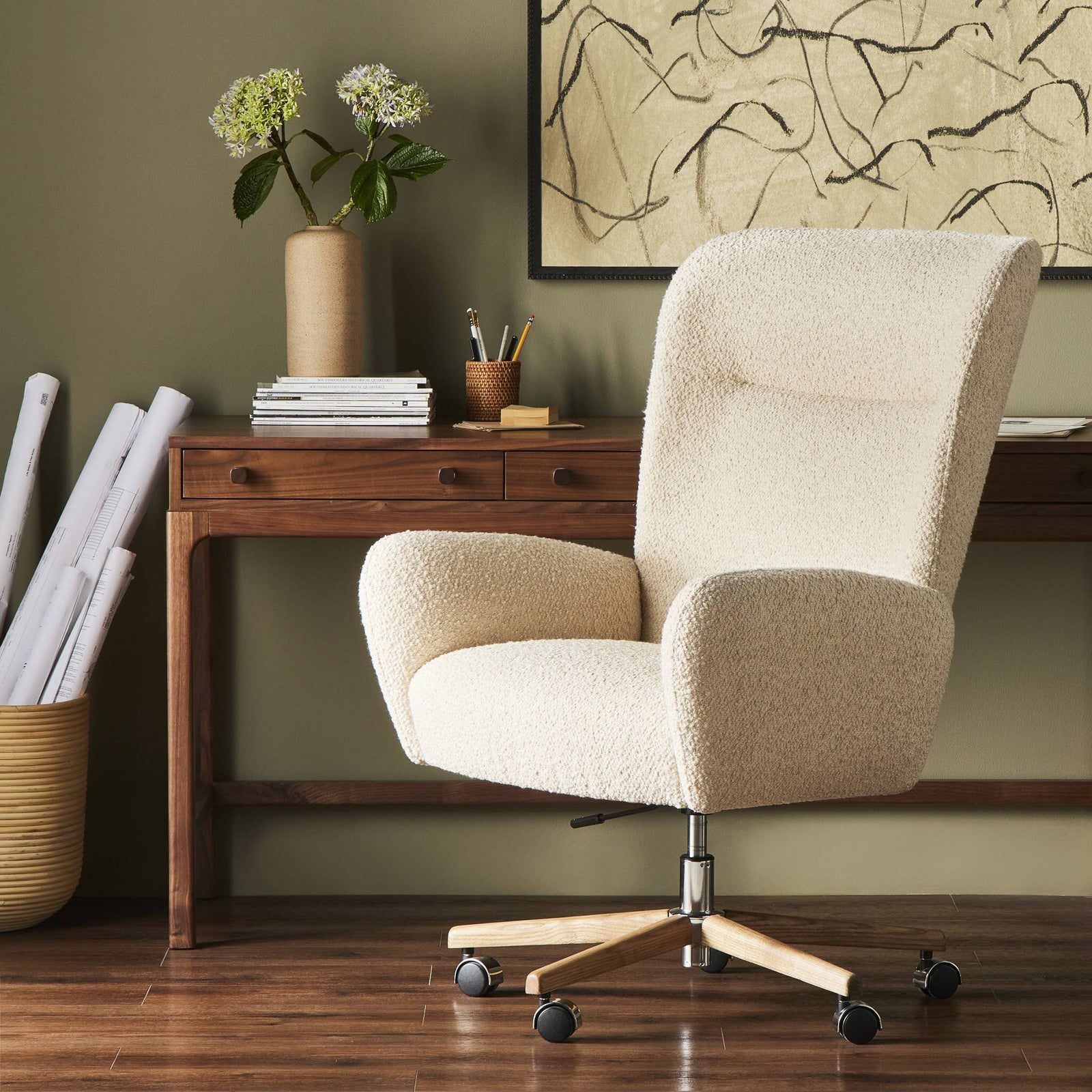 Four Hands - Cade Desk Chair - 238206-002 | American Home Furniture