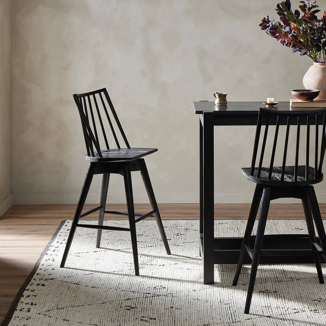 Four Hands - Lewis Swivel Stool - 238328-001 | American Home Furniture