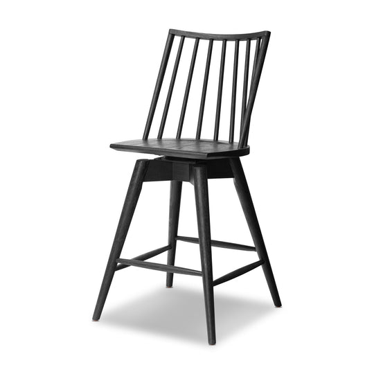 Four Hands - Lewis Swivel Stool - 238328-002 | American Home Furniture