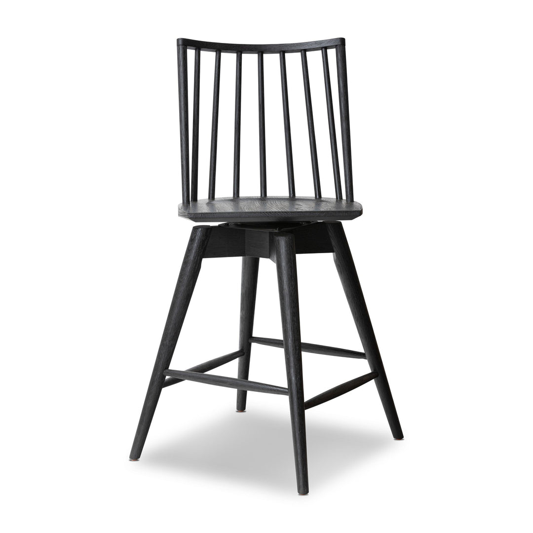 Four Hands - Lewis Swivel Stool - 238328-002 | American Home Furniture