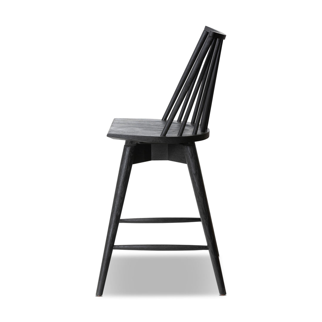 Four Hands - Lewis Swivel Stool - 238328-002 | American Home Furniture