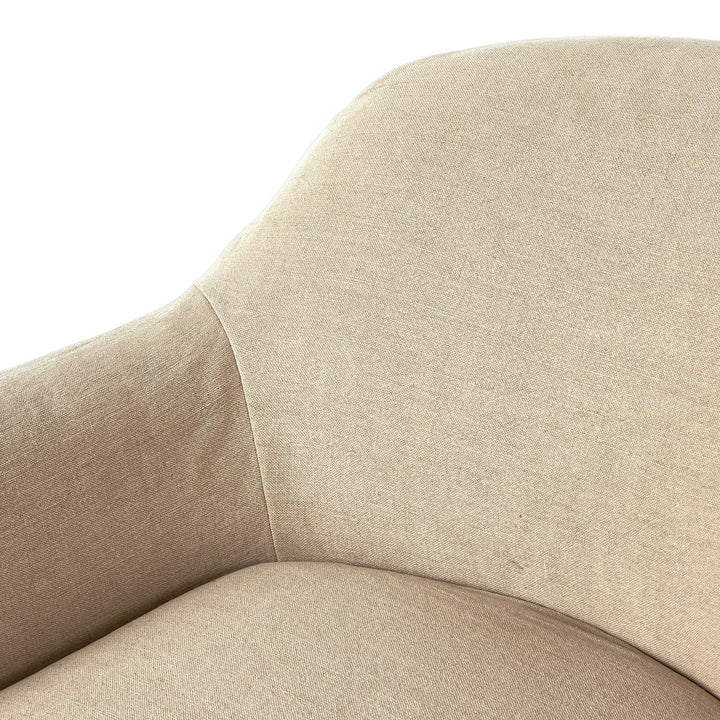 Four Hands - Lowell Slipcover Swivel Chair - 238401-004 | American Home Furniture