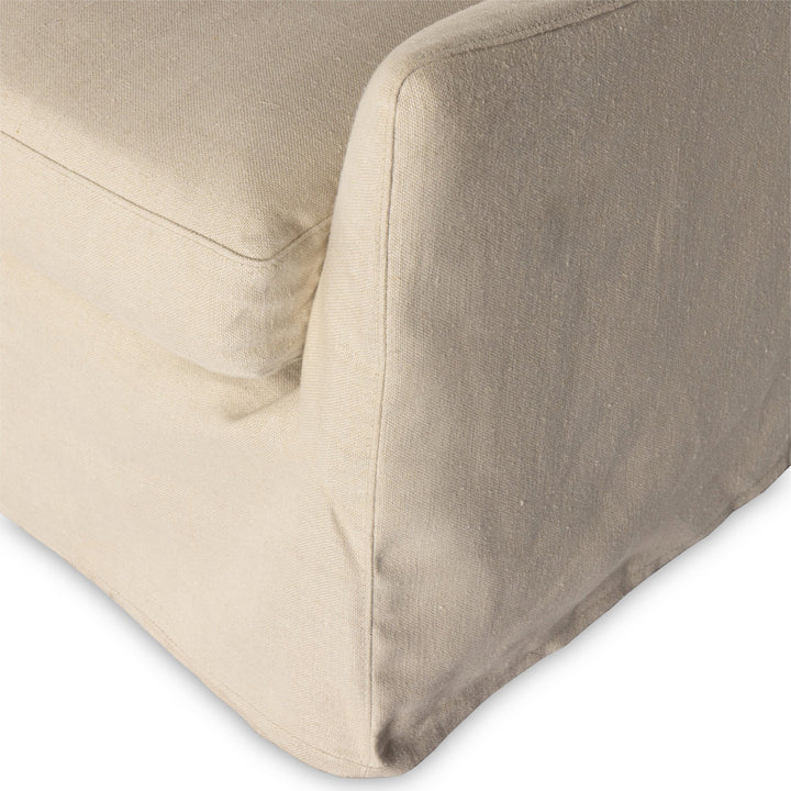 Four Hands - Monette Slipcover Swivel Chair - 238679-004 | American Home Furniture