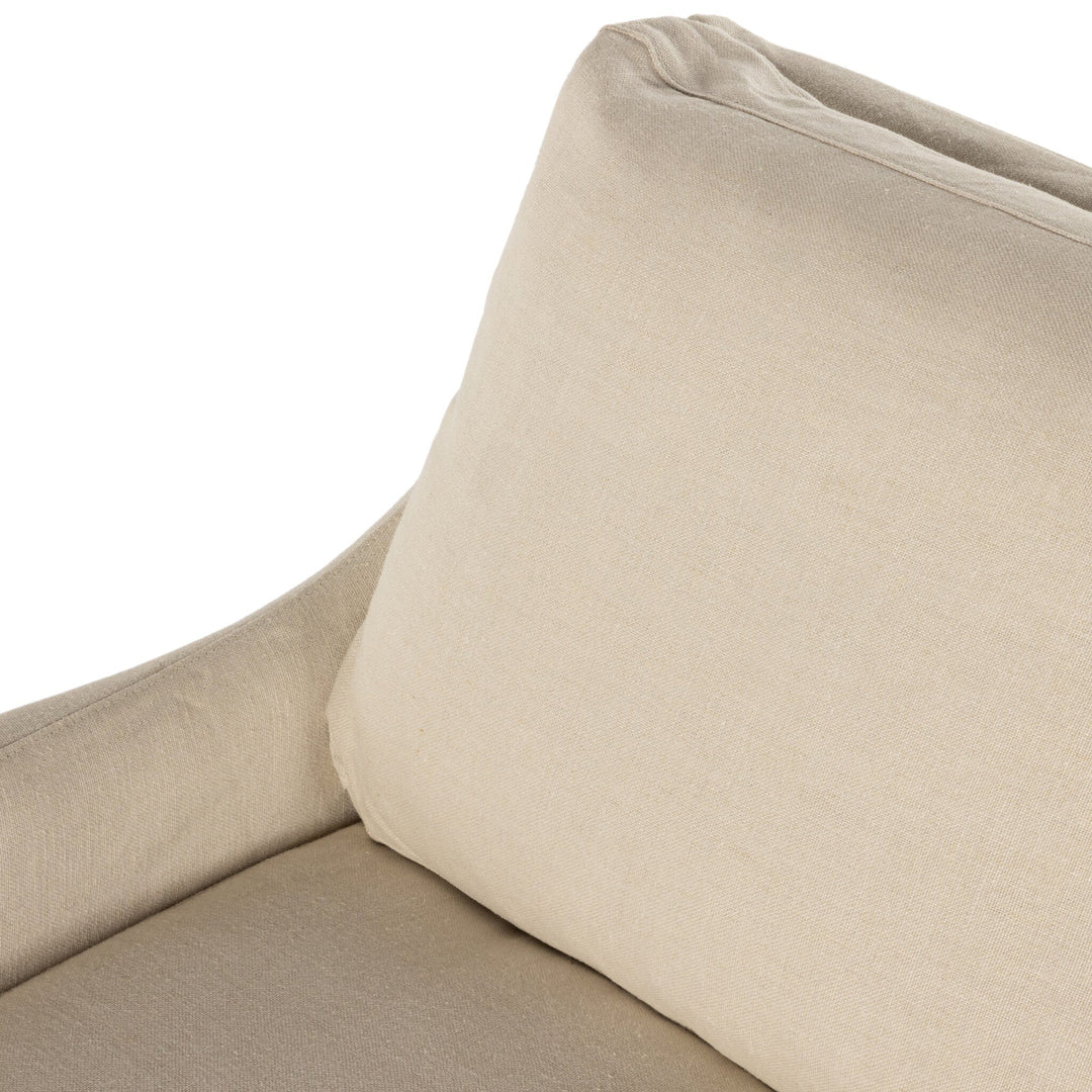 Four Hands - Monette Slipcover Swivel Chair - 238679-004 | American Home Furniture