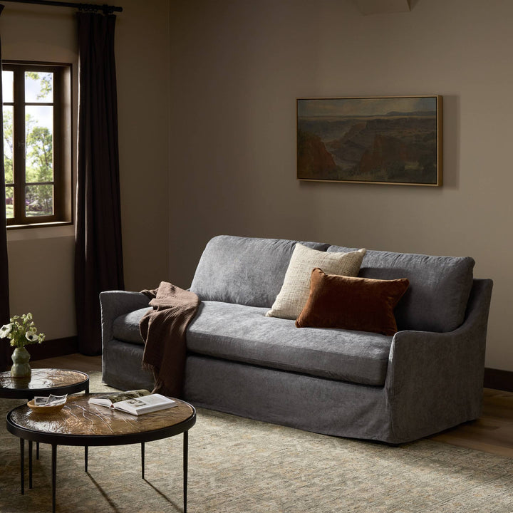 Four Hands - Monette Slipcover Sofa - 238680-008 | American Home Furniture