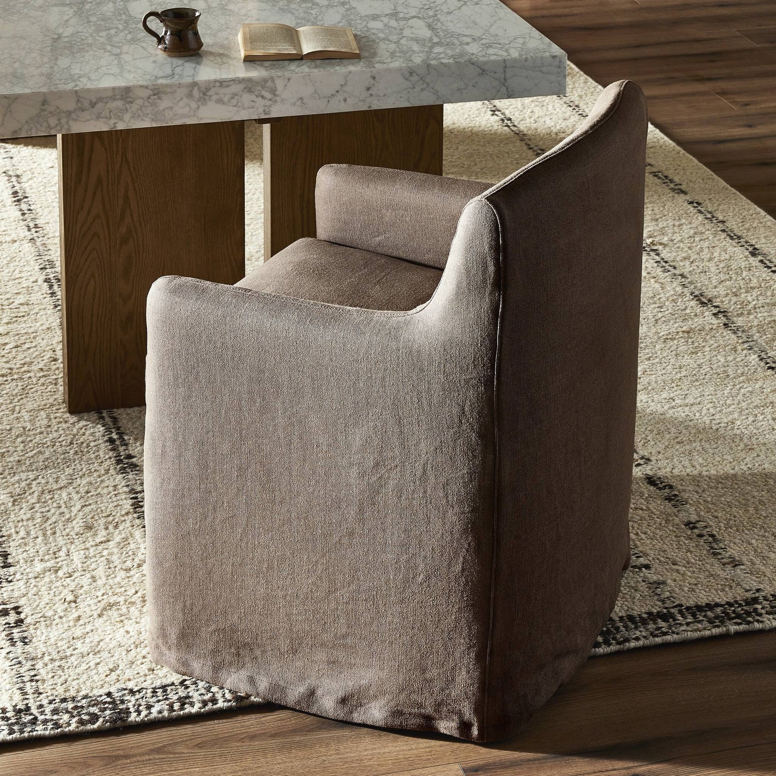 Four Hands - Westcott Slipcover Dining Chair - 238693-002 | American Home Furniture
